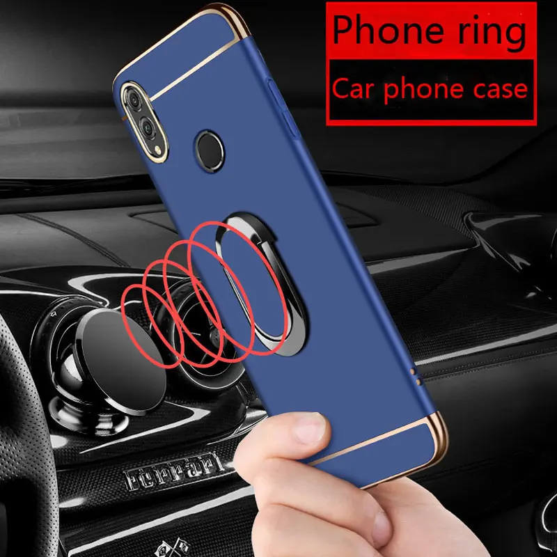 Противоударный чехол с покрытием 3 в 1 для Huawei Y9 PRIME 2019 Y7 P Smart P9 P20 P30 pro NOVA 3E Магнитный