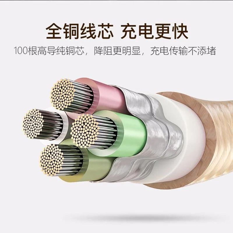 

KEBISS Tpye-c Braided USB Cable for Xiaomi Vivo Huawei Fast Charging USB Cable