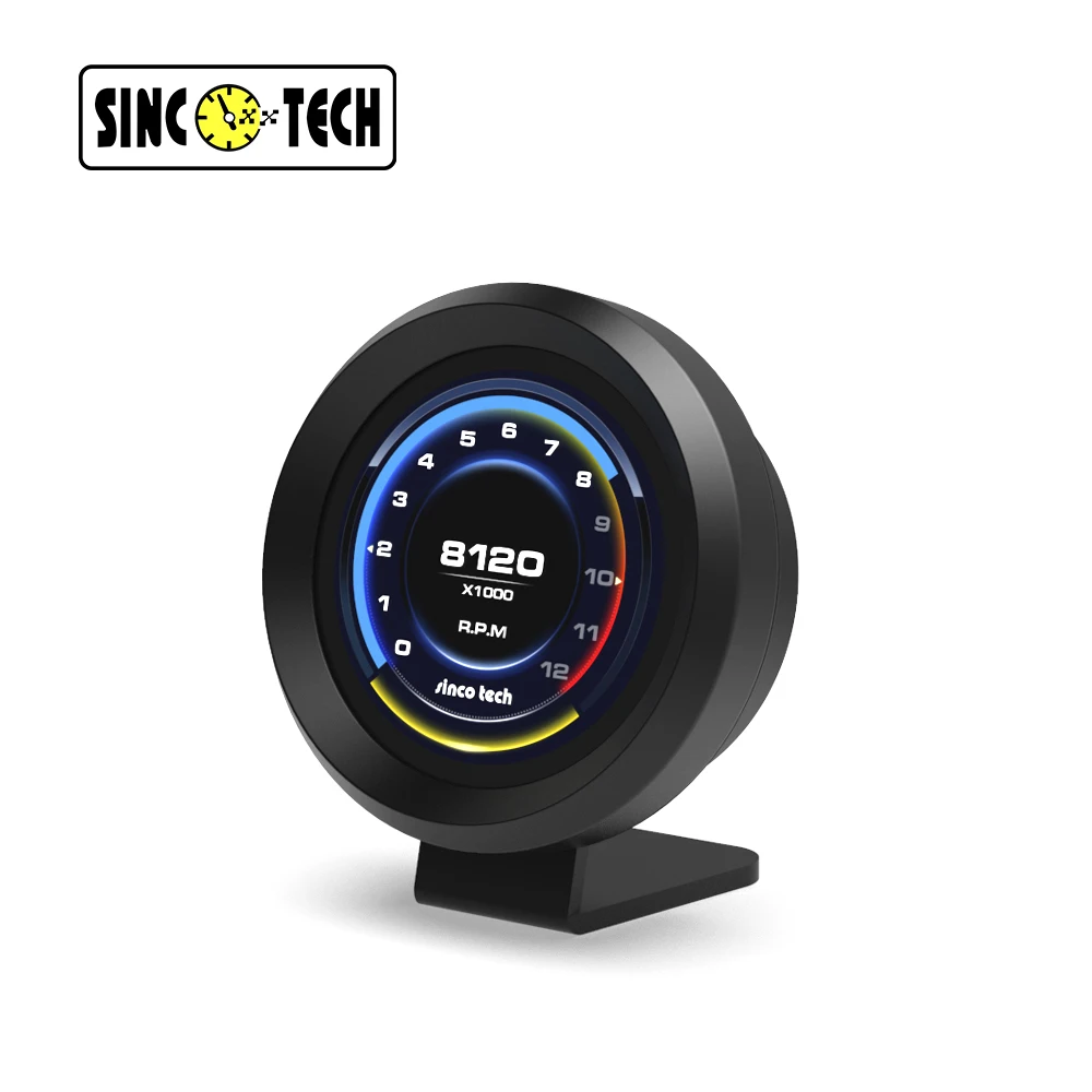 Датчик DO912 Sinco Tech для автомобильной гоночной приборной панели с ЖК-экраном