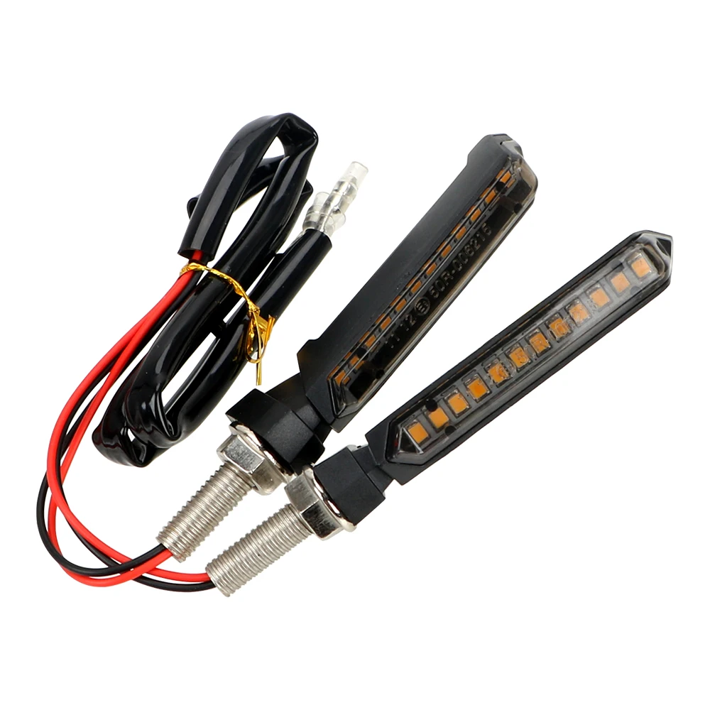 Motorcycle Turn Signal Lights LED Moto Flashing Lightings For HONDA CBF 600 CBR1000RR CRF 450 VARADERO 125 SH 300 SHADOW VT1100 |