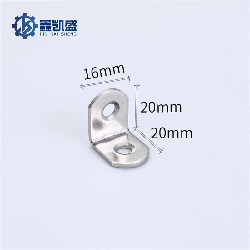 

Stainless Steel 304 L-Shaped Right Angle Code Fixed Support Furniture Connector Toilet Partition Corner Code Laminated Support
