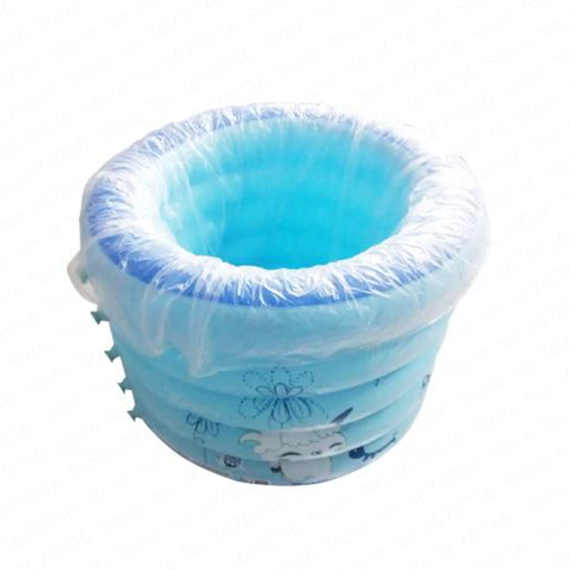 Простая надувная ванна для взрослых домашняя бочка ванны детская складная