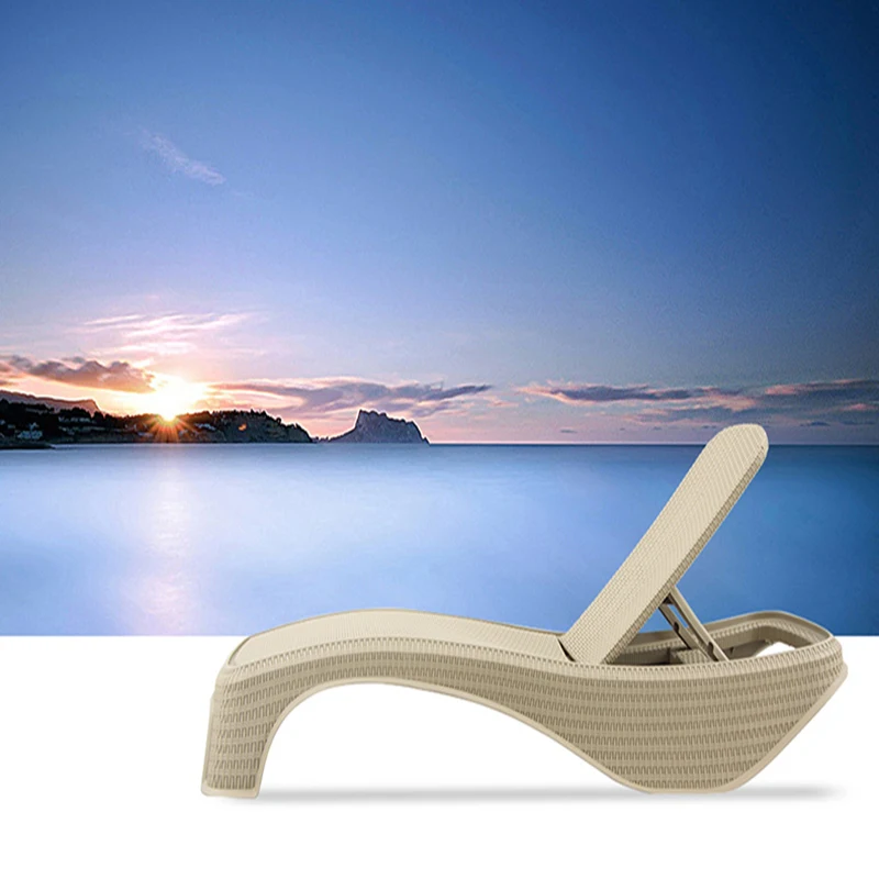 Бесплатная доставка шезлонг открытый ротанг диван лежа кровать балкон вилла