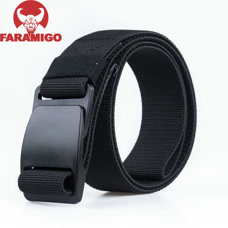 Nylon belt plastic steel buckle High quality military fans tactical canvas belt For man and women Hot brand belt ceinture