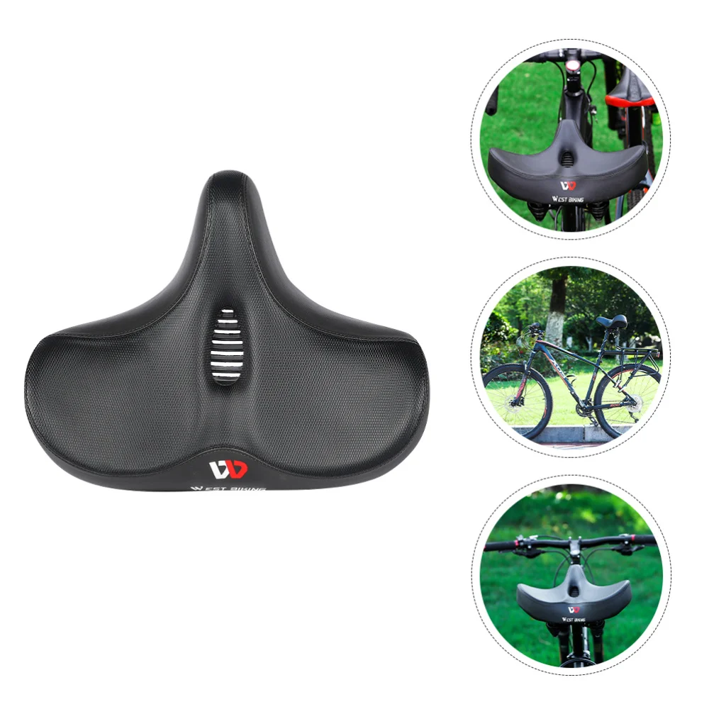 

1pc Mountain Bike Saddle Absorbing Bike Seat Saddle Convenient Bike Seat