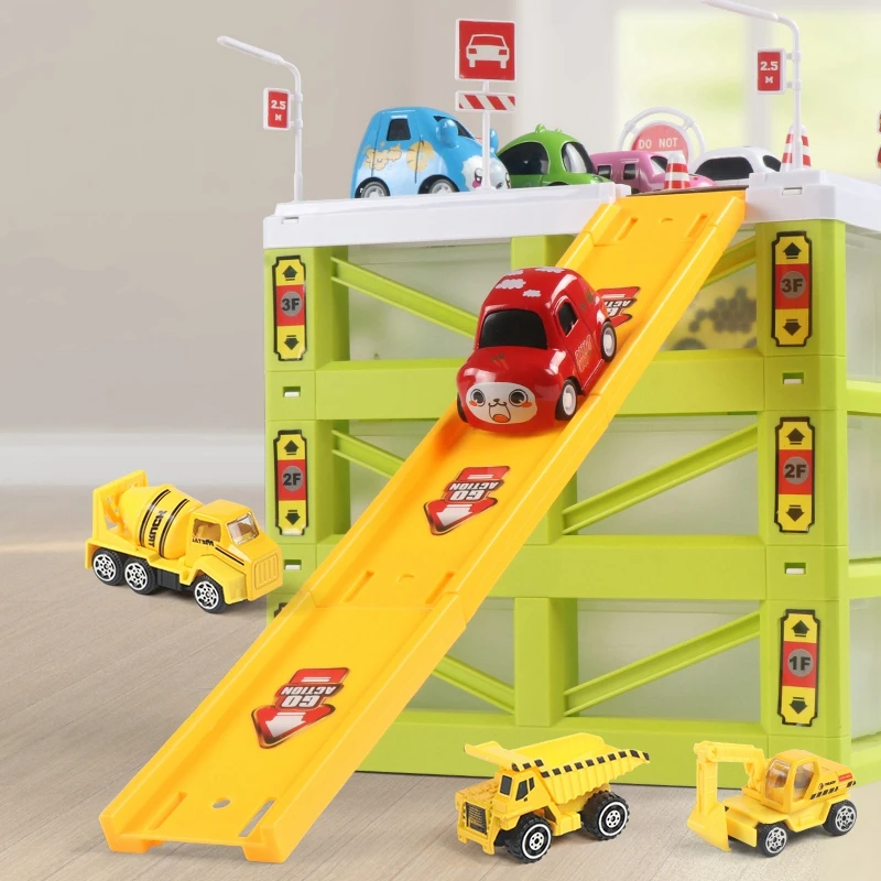 

Children's Parking Lot Toy Car Alloy Car Model Track Puzzle Boy Kid