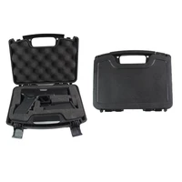 tactical airsoft pistol storeage case plastic carry boxs outdoor safety large hand case military equipment hunting hard boxs