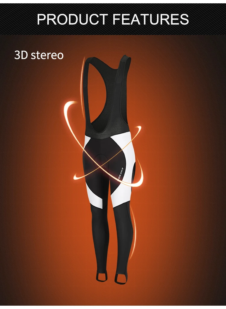 WOSAWE термо флисовые велосипедные штаны гелевая Накладка защита ударопрочный