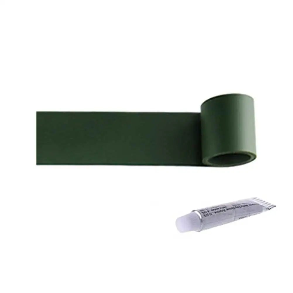

1000 X 50mm With Glue Waterproof Portable Repair Patch Inflatable Boats Puncture PVC Leaking Hole Air Bed Kayak Damaged