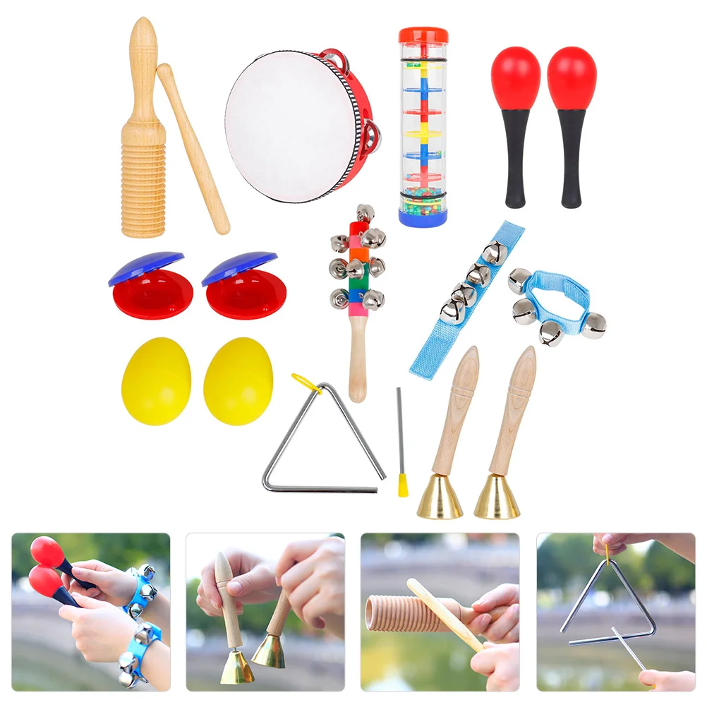 

1 Set Early Education Instrument Set Premium Natural Instrument