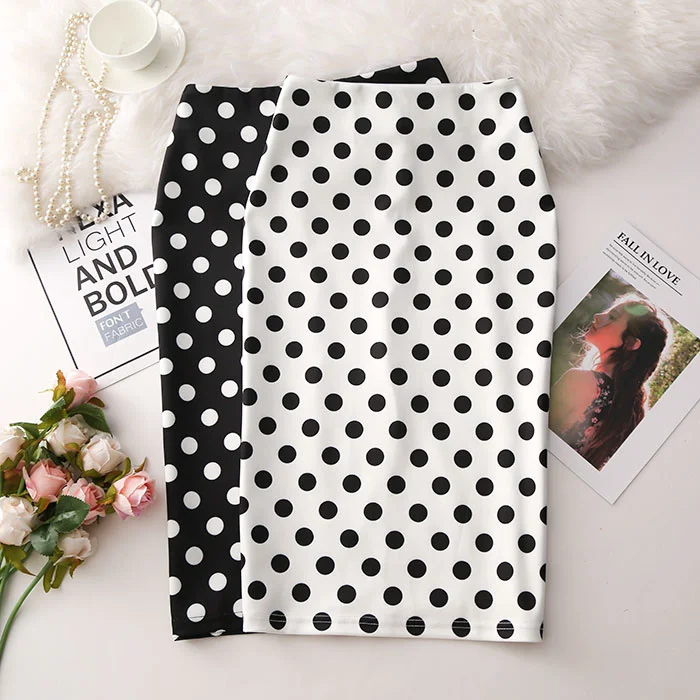 

Women Skirts Sexy Print Flowers Pencil Skirt Casual Skirts Knee-Length Plus Size Faldas Mujer Moda Jupe Femme