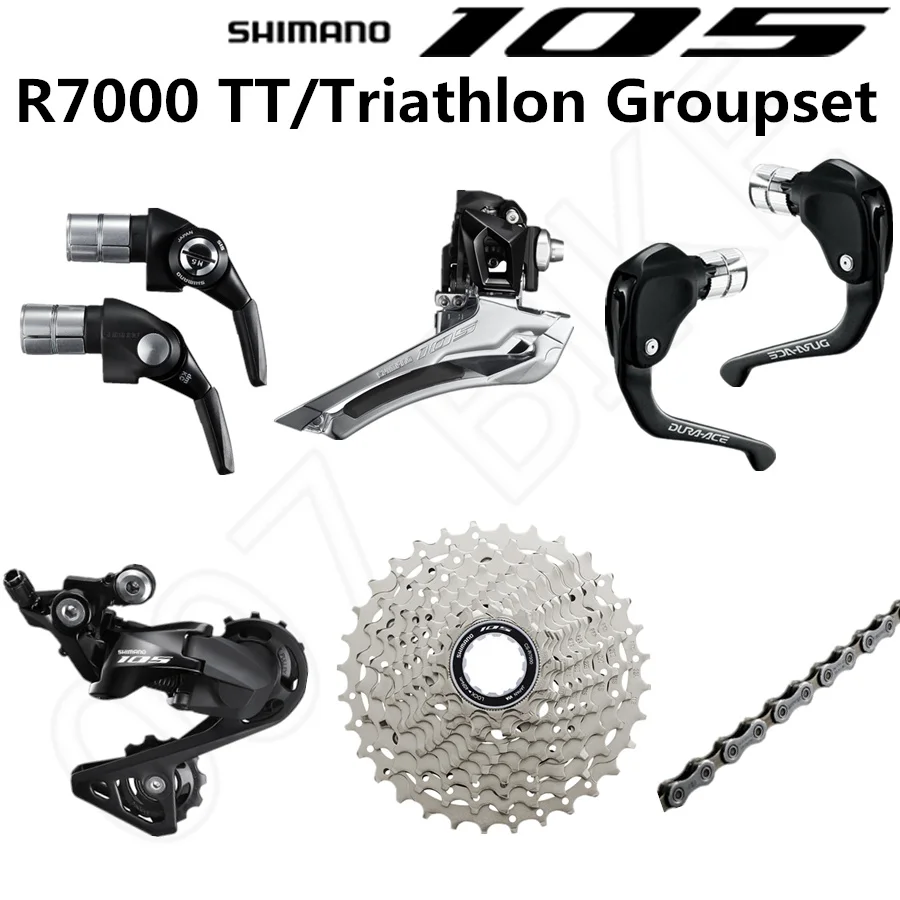 Рычаг переключения SHIMANO 105 R7000 TT/Triathlon Groupset рычаг передач BSR1 TT79 Тормозные ручки