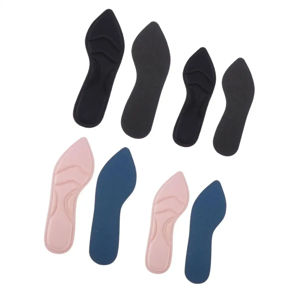 

2 Pairs 4D Unisex Sponge Shoes Insoles Breathable Shoes Cushions