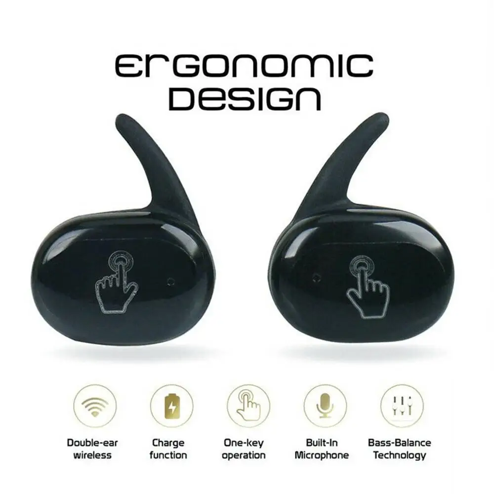Беспроводные Bluetooth-наушники Y30 Спортивная гарнитура 5 0 с шумоподавлением и