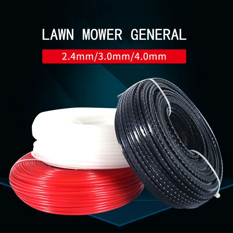 Универсальный нейлоновый трос для газонокосилки триммер тонкого качества линия