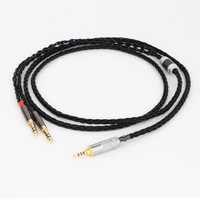 high quality silver headphone upgrade cable for sundara aventhofocal elegiat1 t5pd600 d7200 mdr z7 mdr z1r