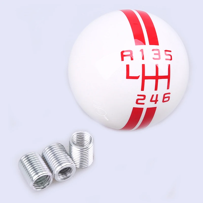 Автомобильный Стайлинг POSSBAY красный/белый/черный рычаг переключения передач