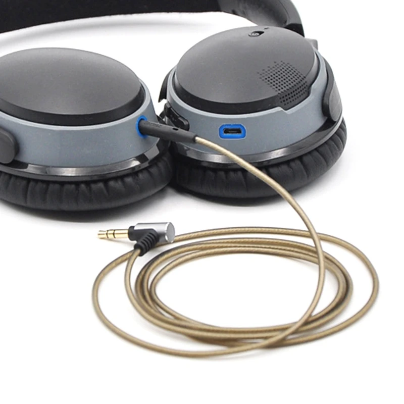 

120cm Length Lines Anti-aginge Compatible with AE2 OE2 QC25 QC35 Headsets Cable Strengthful and Powerful Cables