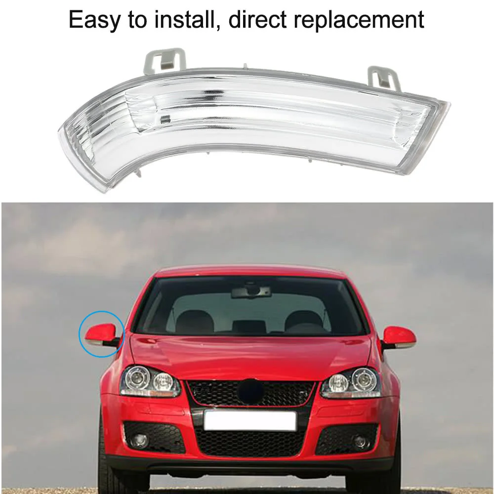 Лампа указателя поворота на зеркало заднего вида для MK5 Golf PASSAT 1k0949102 подходит