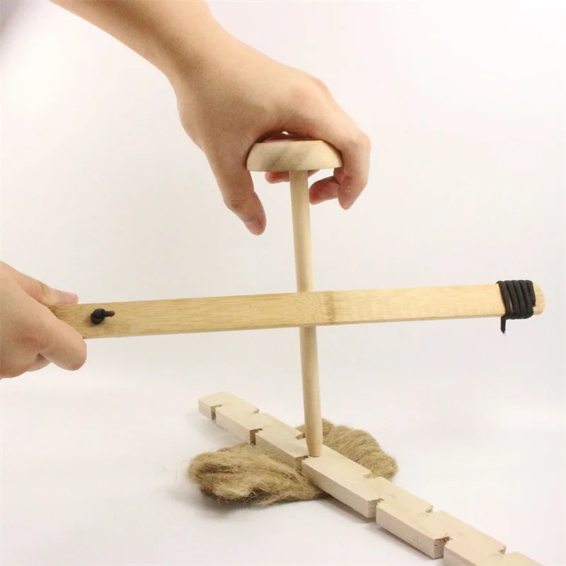 Лук сверло фрикционный огонь стартер Выживание приключение развитие обучение