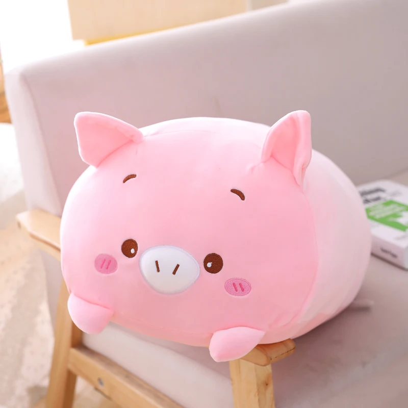 

20~35cm Little Animals Plush Toy Fatty Squishy Stuffed Pillow Cartoon Diosaur Pig Cat Panda Soft Doll Appeasing Baby Toy