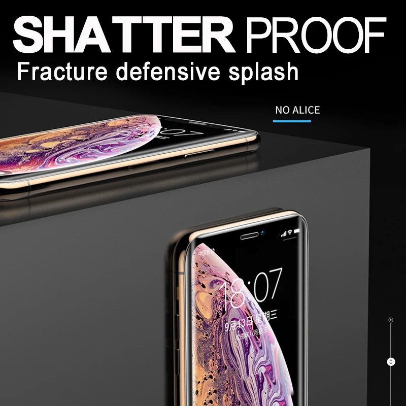 УФ Nano Защитная стеклянная пленка для iPhone SE 7 8 6 Plus протектор экрана из закаленного