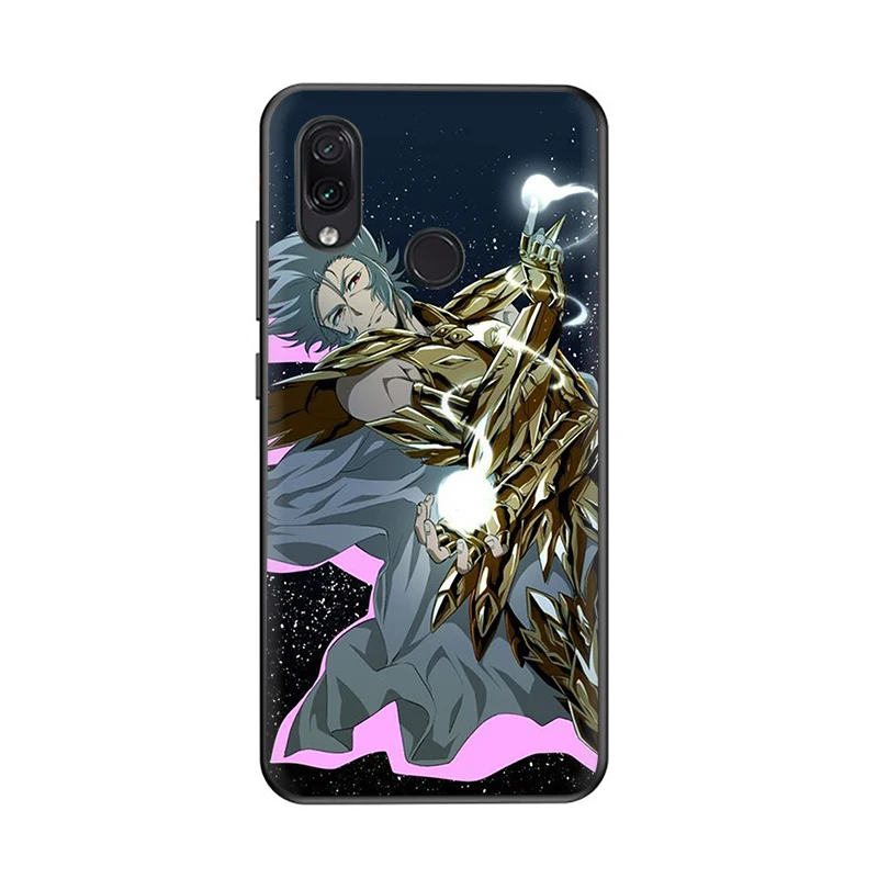 B3 EWAU Cartoon Saint Seiya Silicone phone case for Xiaomi Redmi 4A 4X 5 5A 5Plus 6 6A 7A 6pro 7 S2 GO K20 Pro - Цвет: B3