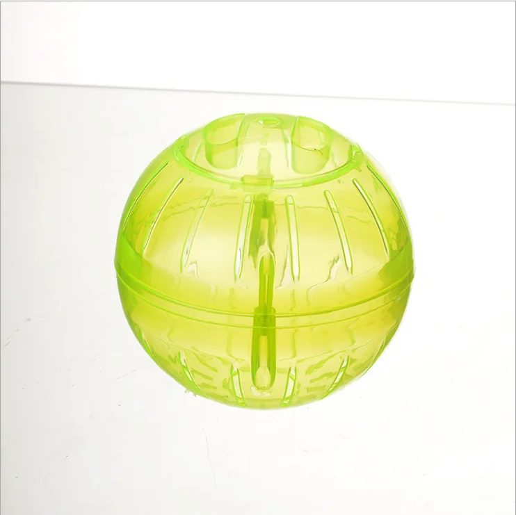 

Plastic Pet Rodent Mice Jogging Ball Hamster Gerbil Rat Exercise Portable Funny Solid Hamster Running Balls Play Toys Accessory
