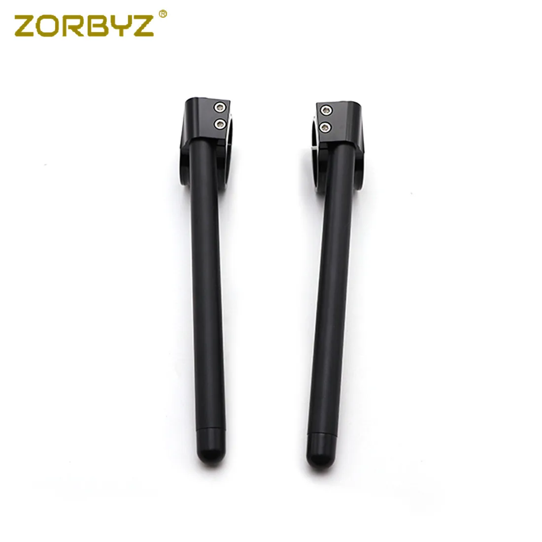 ZORBYZ 58 мм ЧПУ черный зажим-клипса Ons Руль Бар Вилка трубка для Benelli Leoncino 500 |