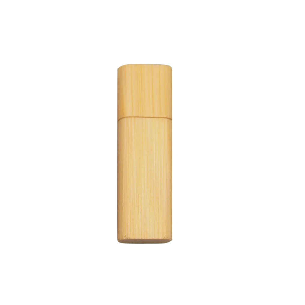 Bamboo USB 2.0 Wooden USB Flash Drive 2.0 USB Pendrive 4GB 8GB 16GB 32GB Memory Stick Pen Drive U Disk Custom Logo Wedding Gifts Photography - Color: Bamboo USB 2.0