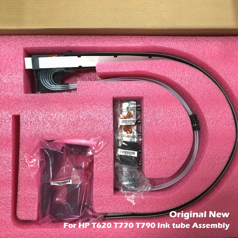 Оригинал новый телефон Φ для HP T620 T770 T790 комплект чернильных трубок T795 1120 T1300 T2300 770