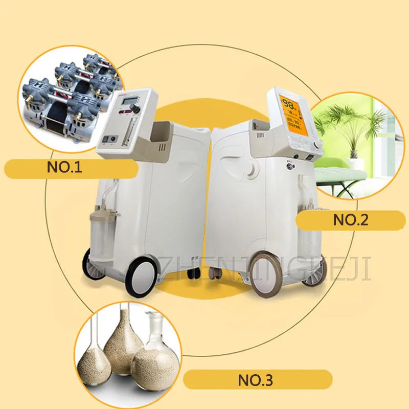 Медицинский Концентратор Кислорода высокой концентрации 3 л 93% кислородный