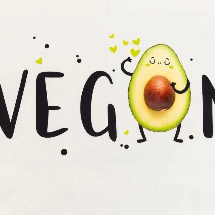 Полотенце Этель &quotVegan" 40х73 см 100% хл саржа 190 гр/м2 5482307 | Дом и сад