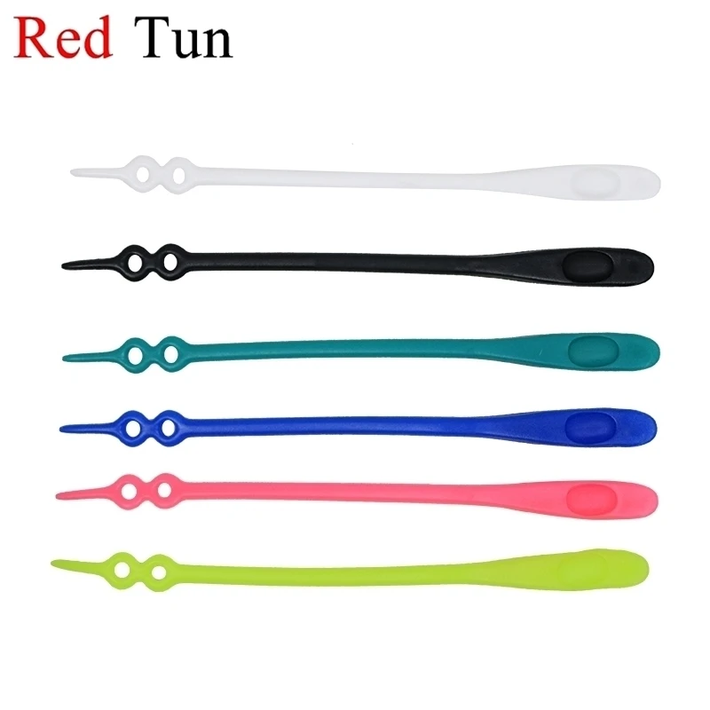 

Fashion Round Elastic Silicone Shoelaces No Tie Shoelace for Men Women Lacing