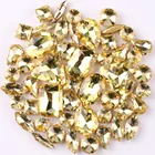 Стразы для свадебного платья, обуви, сумок, 50 шт.пакет форм