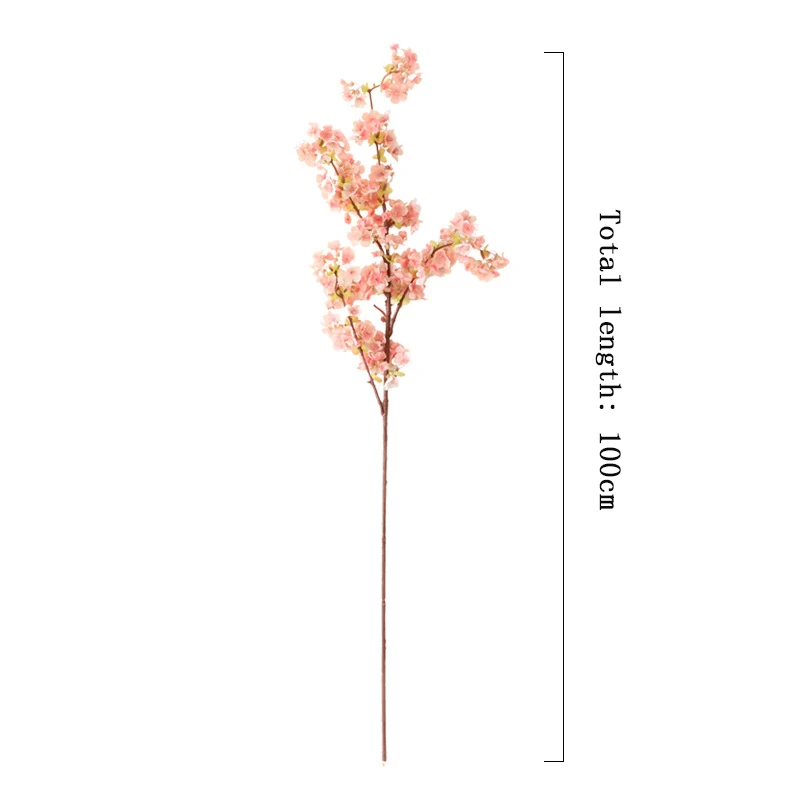 Искусственный цветок 100 см Шелковый вишни фон для свадебной арки аксессуары