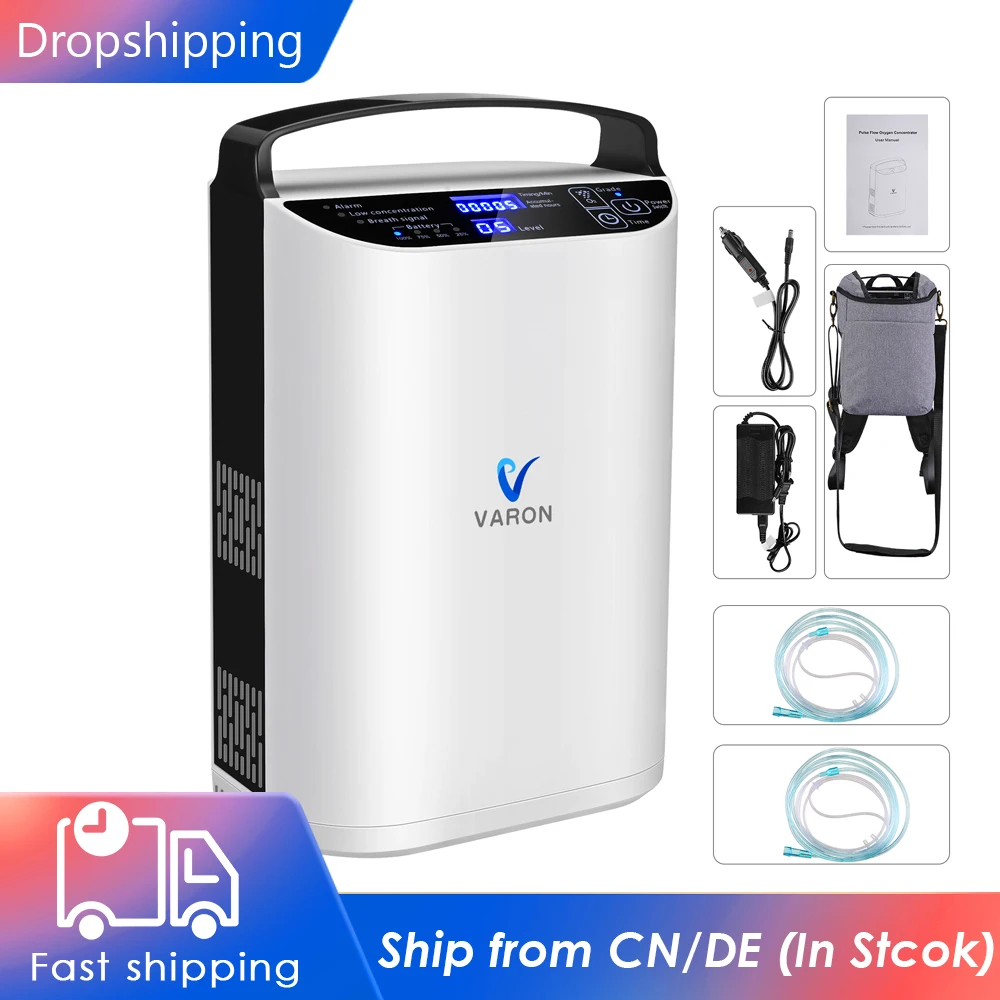 

Portable Mini Oxygen Concentrator 93% High concentration 5L Pulse Flow Oxygent Concentrator for Home Use Oxygen Making Machine