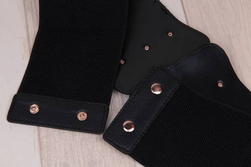 

Hot Sale Ladies Fashion Elastic Belt super wide waist Waist Band Vintage Dress Belt Accessories Down clothes Waist Belts