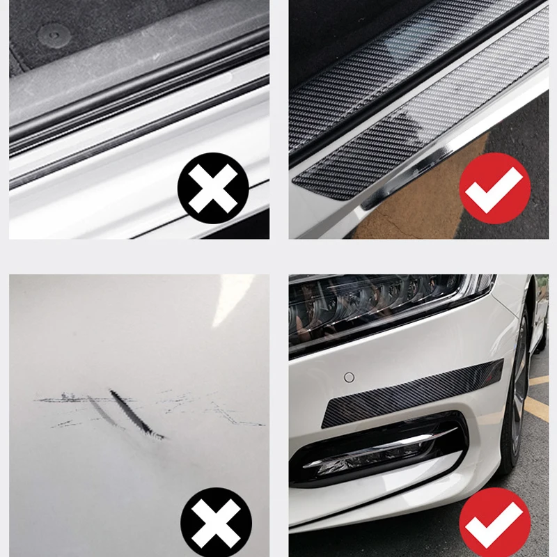 Автомобильные наклейки бампер стикер для защиты автомобиля порога из