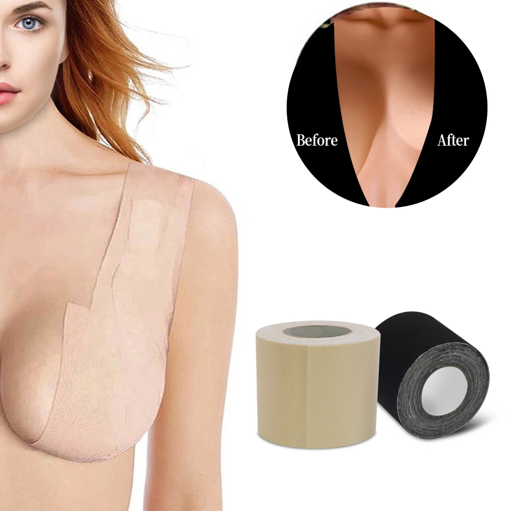 1 рулон невидимый для сосков клейкая лента поднятия груди силиконовая Поднятия