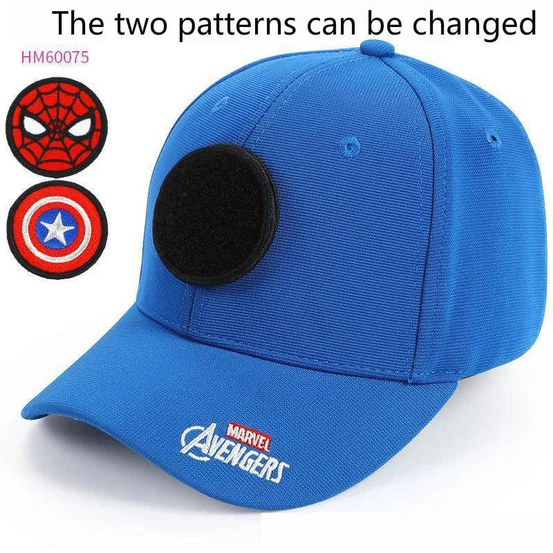 Оригинальный Disney Marvel Капитан Америка Человек-паук Детская шапка Кепка от солнца