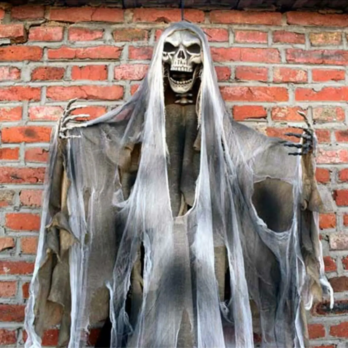 

170cm Halloween Hanging Ghost Haunted House Hanging Grim Reaper Horror Props Home Door Bar Club Halloween Party Props Decoration
