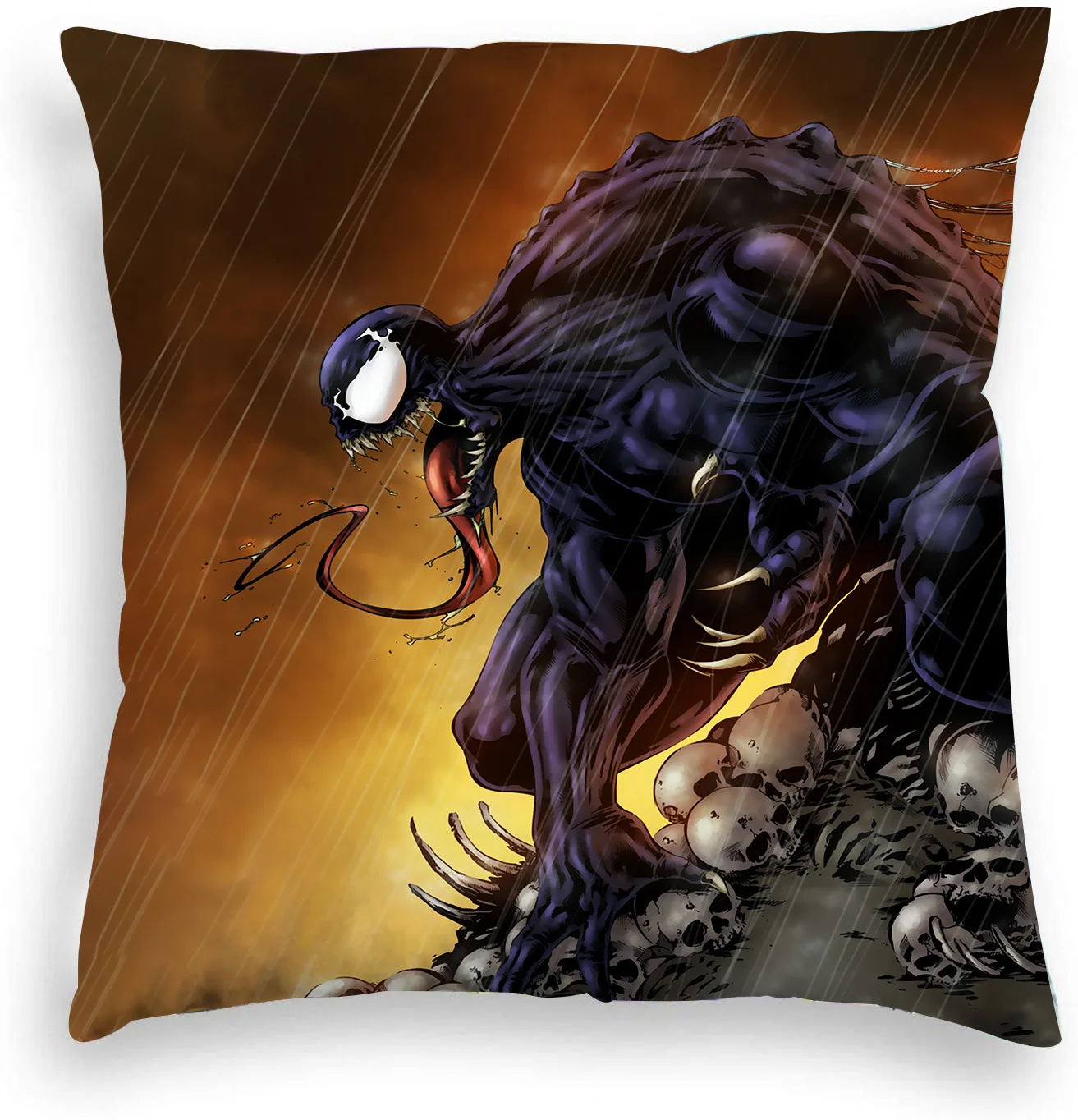 45x45 см Marvel Мстители Веном Человек-паук плюшевые игрушки наволочка аниме с