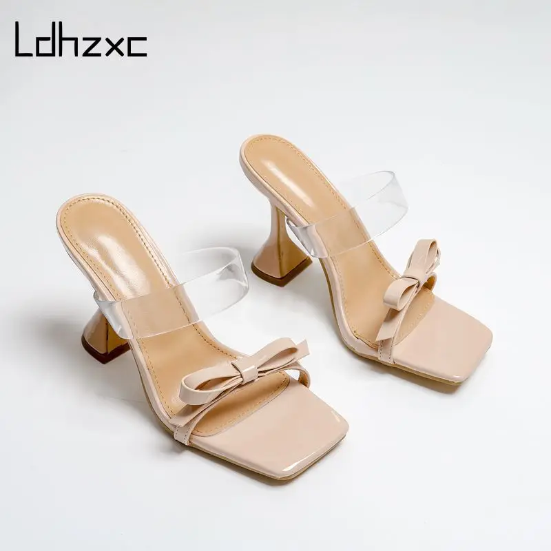 

2021; Модная женская обувь из натуральной кожи на толстом каблуке; Туфли-лодочки на высоких каблуках Элегантная вечерние сандалии в деловом с...