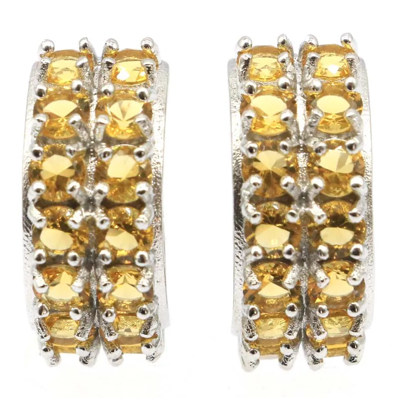 Женские серебряные серьги с голубым топазом 25 х10 мм | Украшения и аксессуары