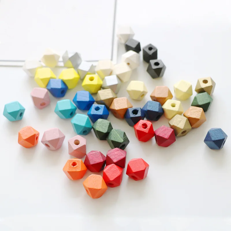 20 шт. бусины из натурального дерева для самостоятельного изготовления ювелирных