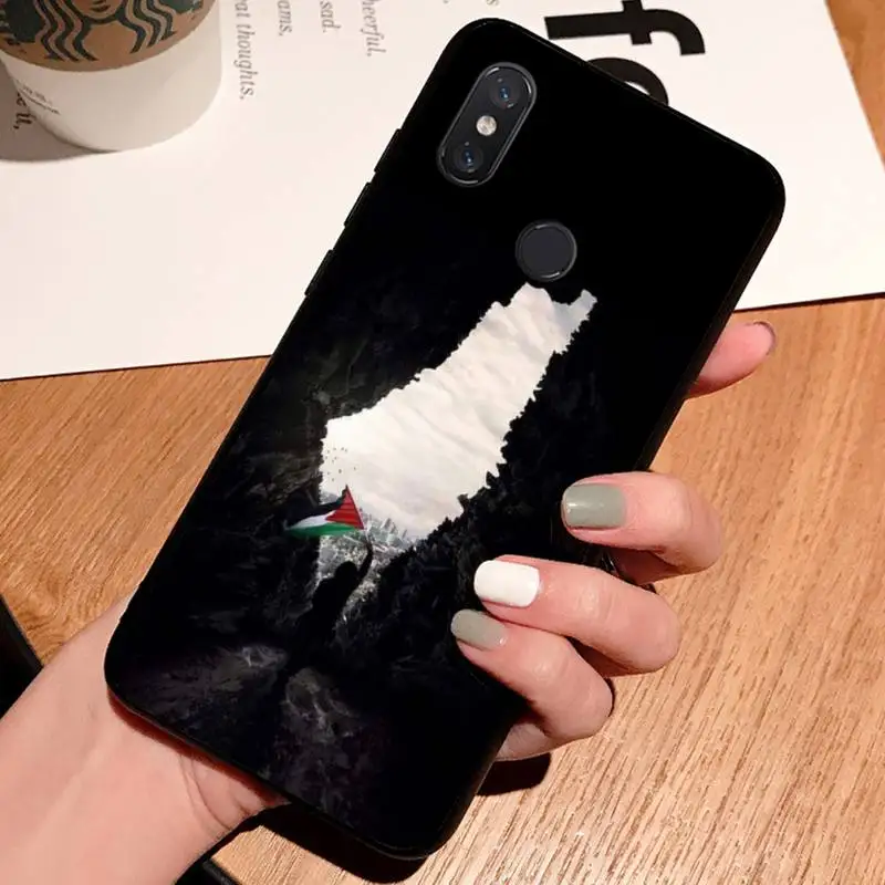 

Palestine Flag fashion pattern high quality luxury shell Phone Case For Xiaomi Redmi note 7 8 9 t k30 max3 9 s 10 pro lite