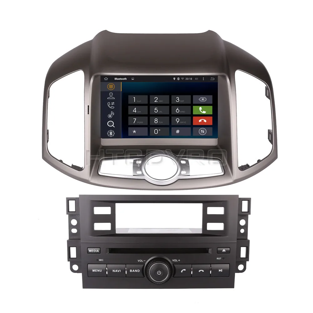 YMODVHT 8 дюймов 4G Восьмиядерный Android 9 0 7 1 автомобильный dvd плеер для Chevrolet Captiva 2006 GPS