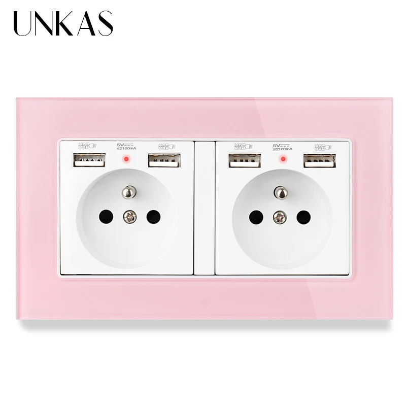 UNKAS зеленый розовый закаленное с украшением в виде кристаллов Стекло Панель 2