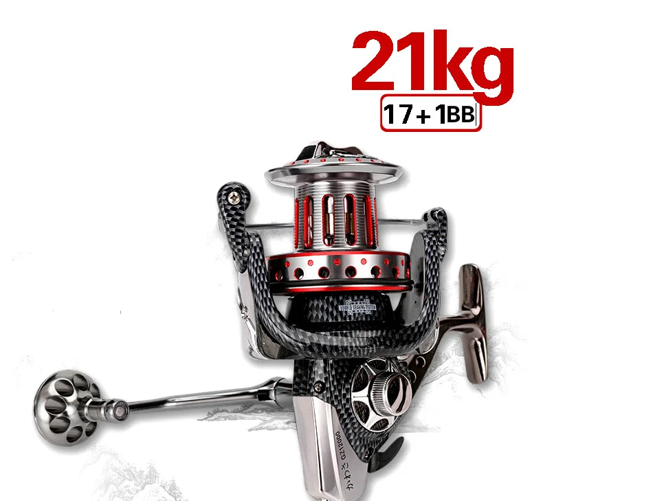 

8000s 10000s 12000s 5,51 спиннинговая катушка для рыбалки, троллинговая катушка для дальнего рыбалки, нагрудное судно, максимальное усилие фрикциона 21 кг, якорное колесо